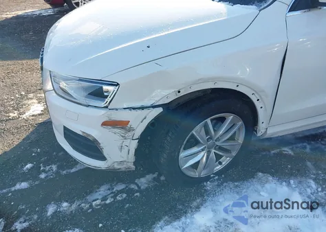 2016 Audi Q3 2.0T Premium Plus из США, поврежденный, VIN WA1EFCFSXGR013403